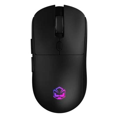 Mouse Gamer Sem Fio Pcyes Basaran Stealth Black Vulcan 10000 DPI RGB 6 Botões - Pmgbrstbv