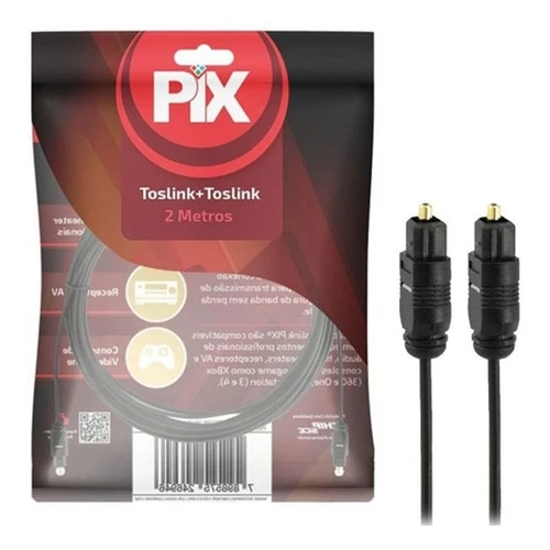 Cabo Optico Toslink - 2m