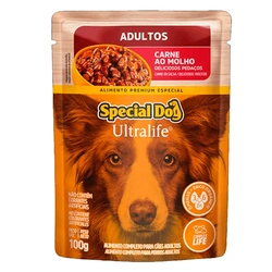 Special Dog sachê sabor carne para cães adultos