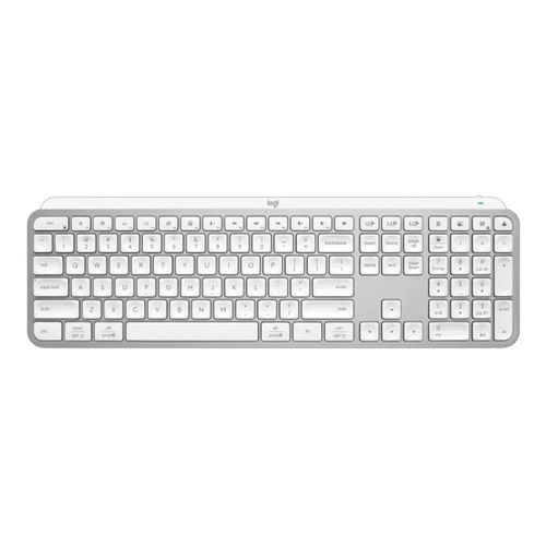 Teclado Logitech MX KEYS S Cinza Claro US - 920-011564