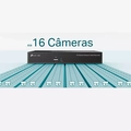 Gravador de Video Tp-link Digital P/ Segurança 16 Canais Vigi - Nvr1016h