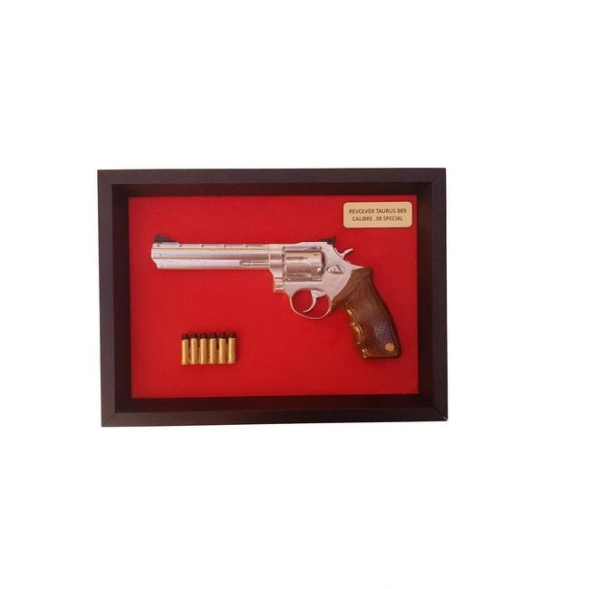 Quadro Moldura Decorativa (Revólver 889)