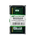 Memória Notebook 8Gb Ddr4 3200Mhz 1.2v Cl22 260Pin Mv32s22/8 - Macrovip