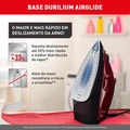 Ferro a Vapor Ultragliss Com Base Durilium Airglide 1520w Vinho 127v