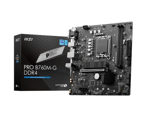 Placa-Mãe LGA 1700 MSI Pro B760M-G DDR4