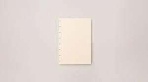 folhas e refis para o caderno médio