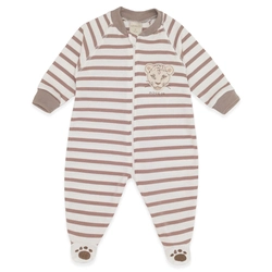 Macacão Manga Longa Zíper Pezinhos em Todos os Tamanhos Suedine Masculino – Savana