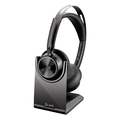 Headset Hp Poly Voyager Focus 2 Usb-a/c Com Base Para Microsoft Teams - 9t9j6aa#ac3