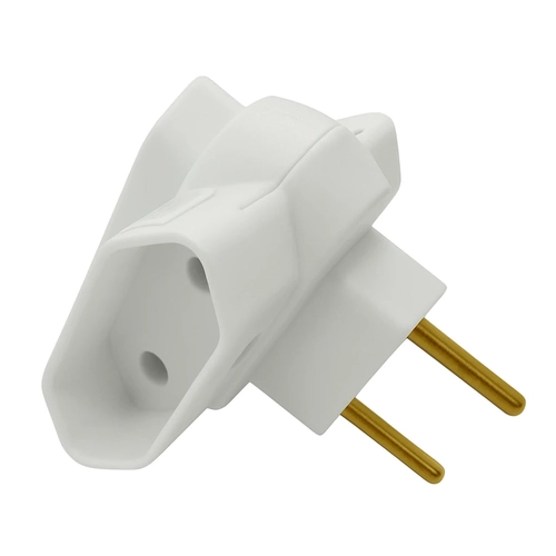 Pino Tipo T 2P 10A 250V  (6 CORES)