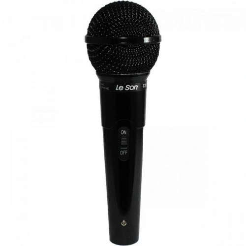 Microfone Dinâmico Cardióide Leson Preto - MC200