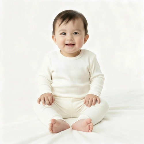 Mijão 100% Algodão Bebê Taita Unissex - Branco