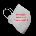 Máscara Artesanal TNT (Branca)