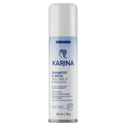 Shampoo a Seco Karina Volume e Frescor 150ml