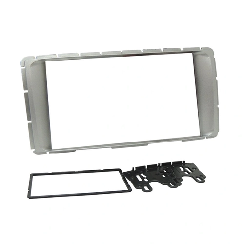 Moldura Fiamon 2 Din Toyota Hilux 12/ 2015, Srv 12 Prata