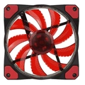 Fan Para Pc Gamer Gf12r 12cm Vermelho 32 Led