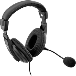 Fone Headset Com Microfone Flexivel Haste Ajustável E Controle De Volume 0507 Brigth
