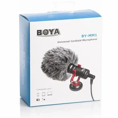 Microfone Direcional BOYA BY-MM1