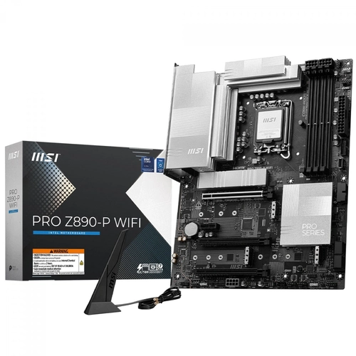 Placa Mãe MSI PRO Z890-P WIFI, Chipset Z890, Intel LGA 1851, ATX, DDR5, 911-7E34-001