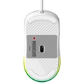 Mouse Gamer Pcyes Basaran White Ghost 12400 DPI RGB 6 BOTOES - PMGBRWG