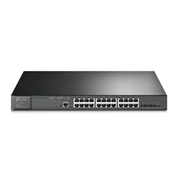 Switch Tp-link Gigabit 24 Portas Poe+ 4 Sfp 10g Tl-sg3428xmp