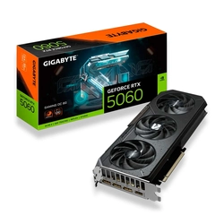 Placa de Vídeo Gigabyte NVIDIA GeForce RTX 5060 OC, 8GB, GDDR7, DLSS, Ray Tracing - GV-N5060GAMING OC-8GD
