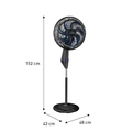 Ventilador De Coluna Arno X-treme 7 40cm 150w Ve7c 127v