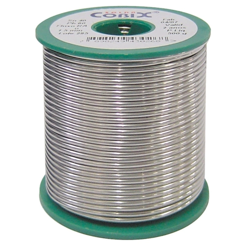 Solda Cobix Verde 40/60 1,0mm 500 Gramas