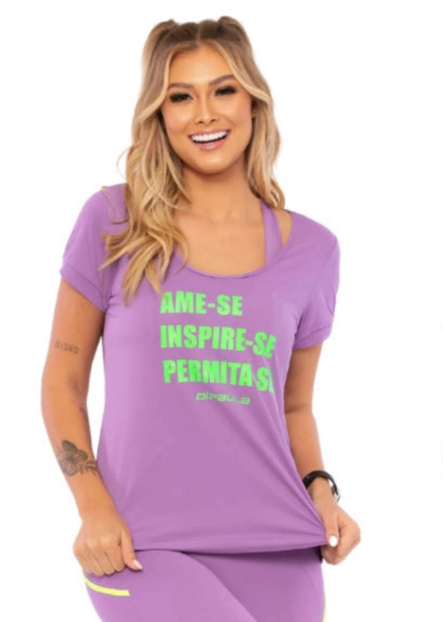 BLUSA DORA DI PAULA – 100% POLIAMIDA, CONFORTO E LEVEZA