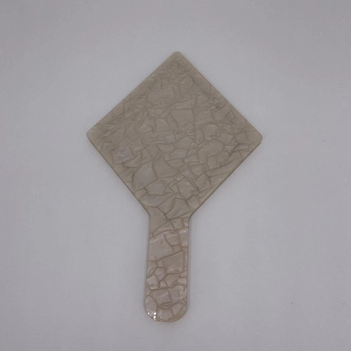 Espelho Perolado - Logo alto relevo inicial ou desenho