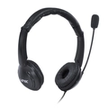 Fone de Ouvido Headset Corp Usb Com Microfone - Preto - Vk390