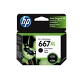 CARTUCHO DE TINTA HP 667 XL PRETO - 3YM81AB