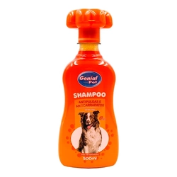 Shampoo Genial Pet - Antipulgas e Anticarrapatos 500ml
