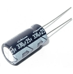Capacitor Eletrolítico 330uF 25v 10 Unidades