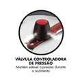 Panela De Pressao Clock 7,0l Com Fechamento Interno Aluminio Polido