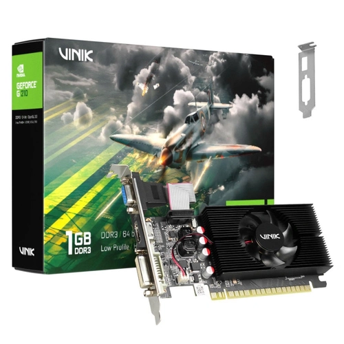 Gpu Nvidia Geforce g 210 1gb Ddr3 64 Bit Vinik Low Profile Single
