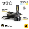 Kit Lampada Tarponn Tp-6136 Led Force 6000 Premium H4
