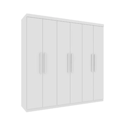 GUARDA-ROUPAS LAGOS 6 PORTAS