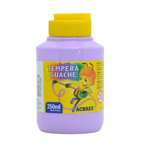 Tinta Guache 528 Lilas 250ml Acrilex