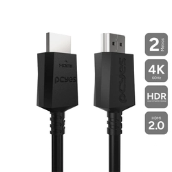 Cabo Hdmi 2.0 Pcyes 4k/60hz - 2 Metros - Phm20-2nz