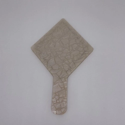 Espelho Perolado - Logo alto relevo inicial ou desenho