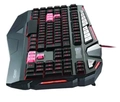 Teclado PC USB Gamer Warrior Tc209 Led Usb Preto Grafite
