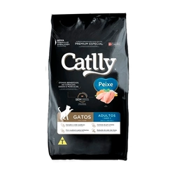 Ração Catlly Gato Adulto Sabor Peixe 10 Kg