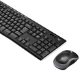 Kit Teclado e Mouse Logitech Mk270 Preto Sem Fio - 920-004433-c
