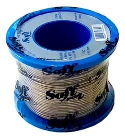 Fio De Solda Estanho Eletrônica 1mm Rolo 200g 60x40mm
