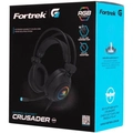Headset Gamer Fortrek RGB Crusader Preto - 70555