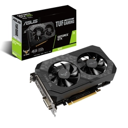 Placa de Video Asus TUF Gaming GeForce GTX 1650 4GB DDR6 - TUF-GTX1650-4GD6-P-GAMING