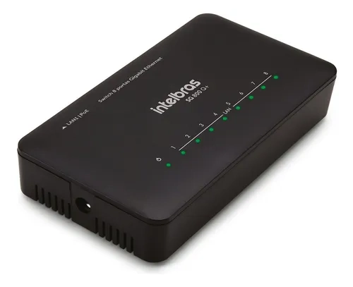 Switch 8 portas Fast Ethernet Sg 800 Q+ CKD 4760079 - Intelbras