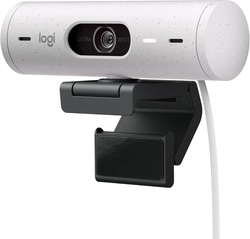 Webcam Logitech Brio 500 Branca Full Hd - 960-001426