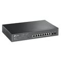 Switch Gigabit Smart C/ 10 Portas (8 Portas Poe+ e 2 Slots Sfp Jetstream) Tl-sg2210mp Smb