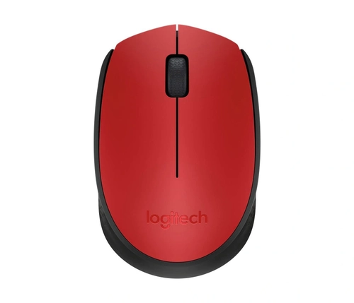 Mouse Logitech M170 Wireless Vermelho - 910-004941-c